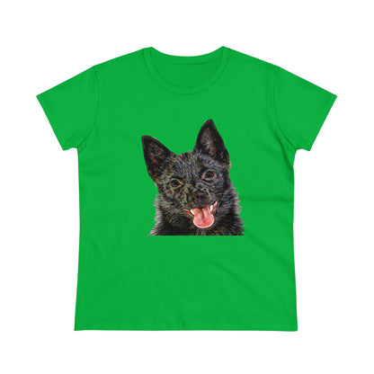 Schipperke Women's Midweight Cotton Tee