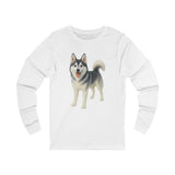 Alaskan Klee Kai - Unisex Jersey Long Sleeve Tee