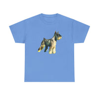 Schnauzer Unisex Heavy Cotton Tee