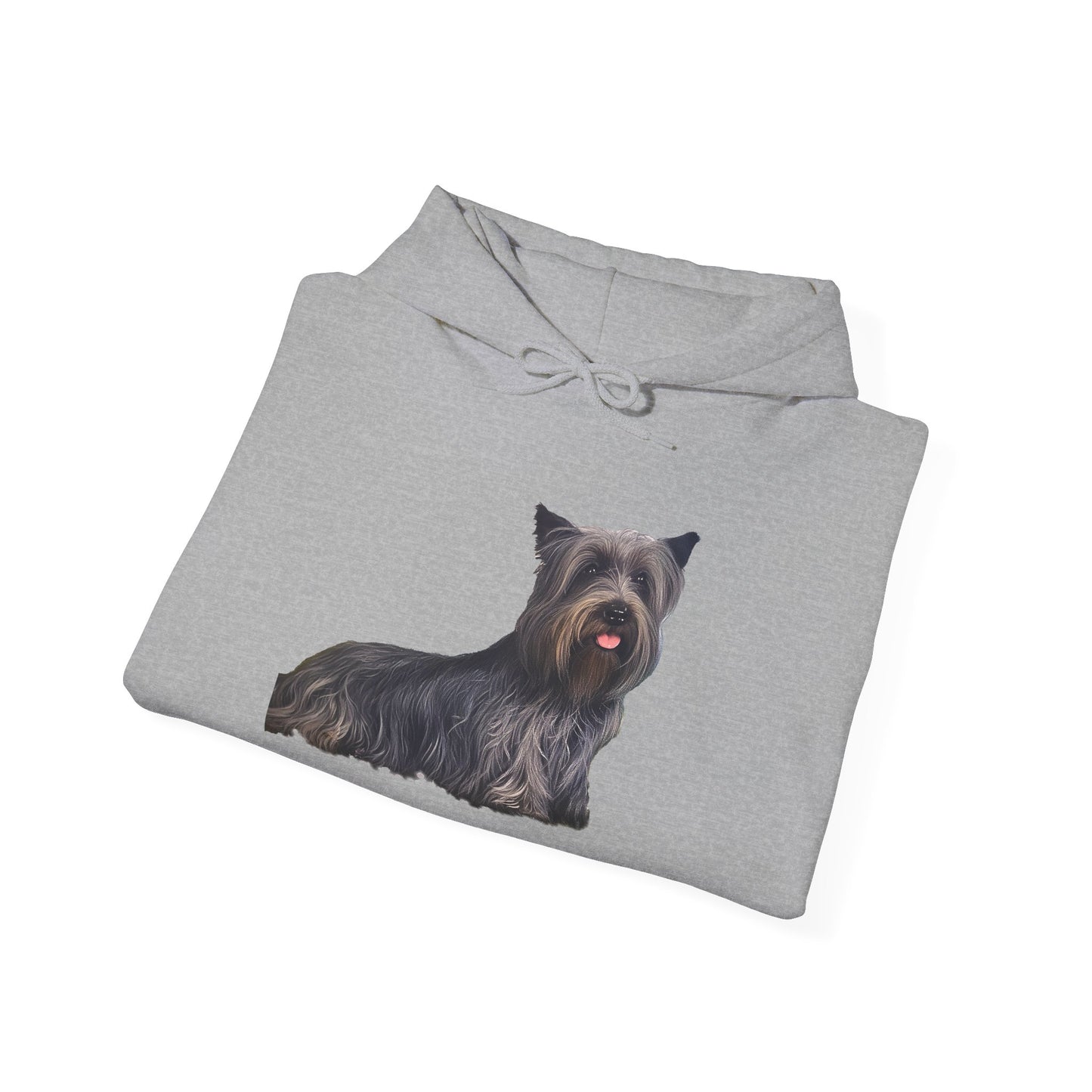 Skye Terrier Unisex 50/50 Hooded Sweatshirt