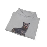 Skye Terrier Unisex 50/50 Hooded Sweatshirt