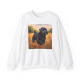 Black Russian Terrier Unisex 50/50 Crewneck Sweatshirt