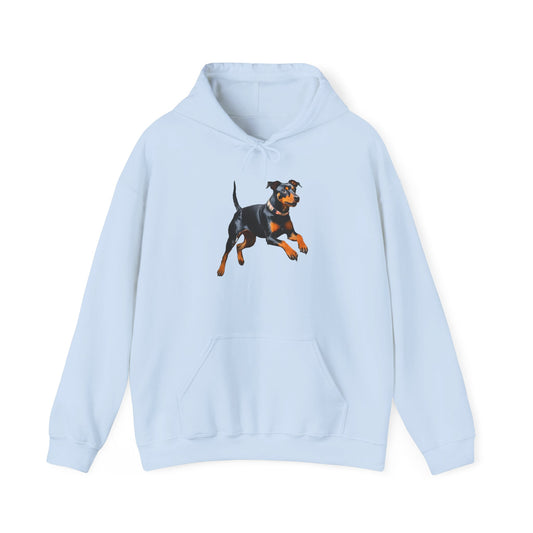 Manchester Terrier Unisex 50/50 Hooded Sweatshirt