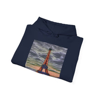 Eiffel Tower Sunset - Unisex 50/50 Hoodie