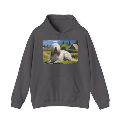 Hungarian Komondor 50/50 Hooded Sweatshirt
