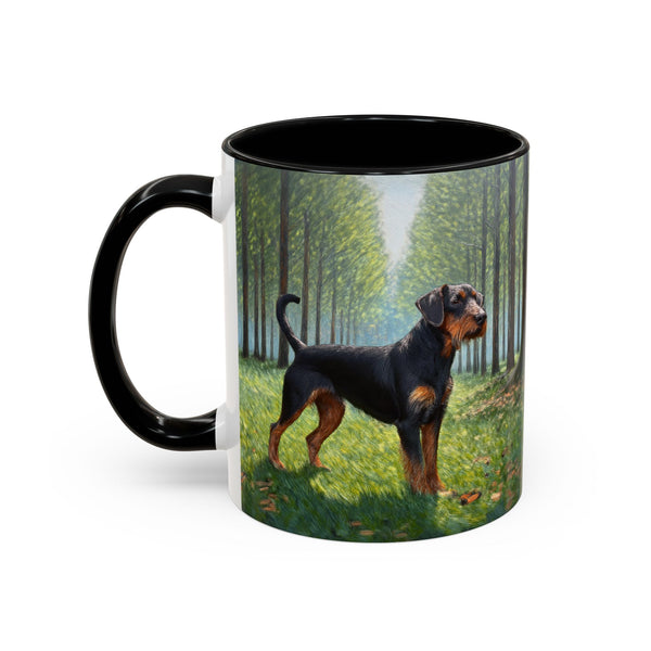 Jagdterrier Ceramic Accent Coffee Mug - 2 Sizes