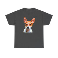 Rat Terrier Unisex Heavy Cotton Tee