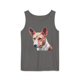 Basenji - Unisex Relaxed Fit Ringspun Cotton Tank Top