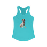 Braque du Bourbonnais Women's Classic Racerback Tank