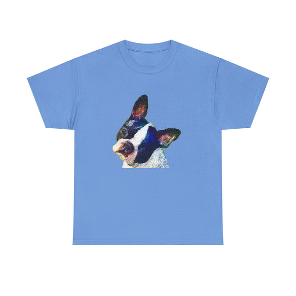 Boston Terrier 'Skipper' Unisex Heavy Cotton Tee