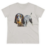 Bluetick Coonhound Women's Midweight Cotton Tee