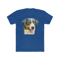 Appenzeller Sennenhund Men's Fitted Cotton Crew Tee