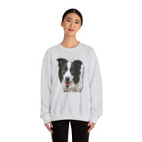 Border Collie 'Archie' Unisex 50/50 Crewneck Sweatshirt