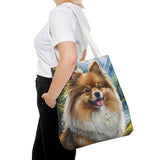 German Spitz Tote Bag (AOP)