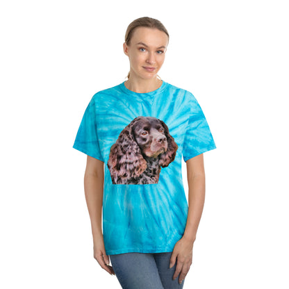 American Water Spaniel Unisex Cotton - Tie-Dye Tee, Cyclone