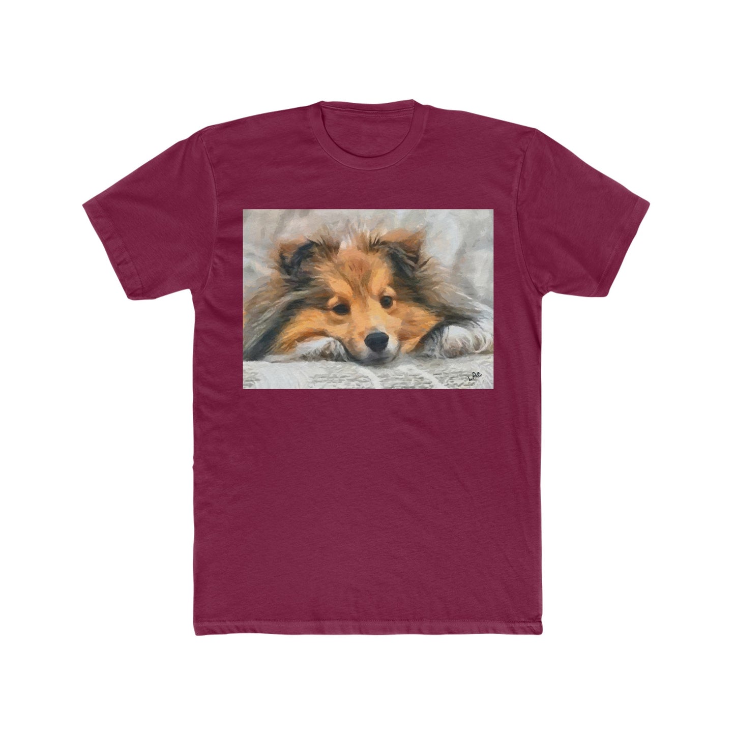 Shelti - Men's Fitted Cotton Crew Tee