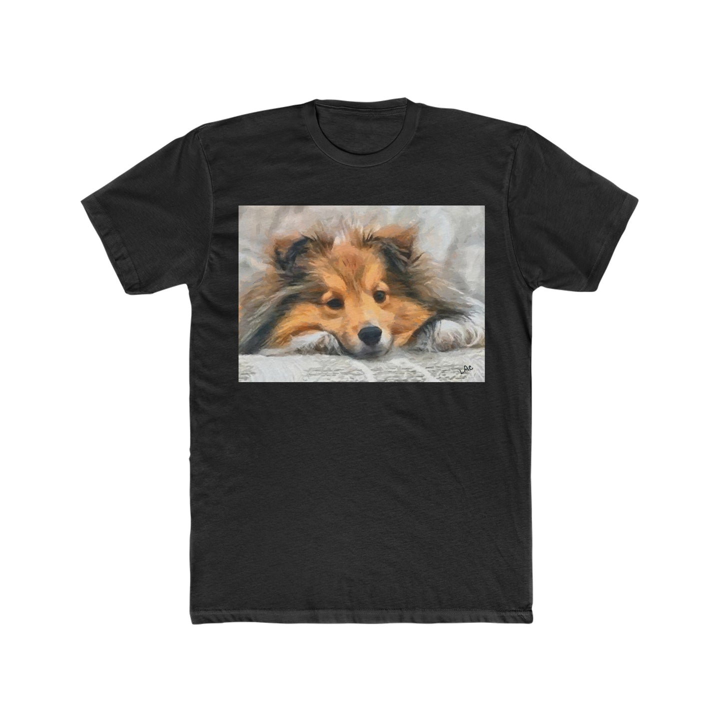 Shelti - Men's Fitted Cotton Crew Tee
