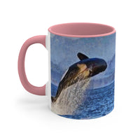 Whale - 'Leviathan' Accent Coffee Mug, 11oz