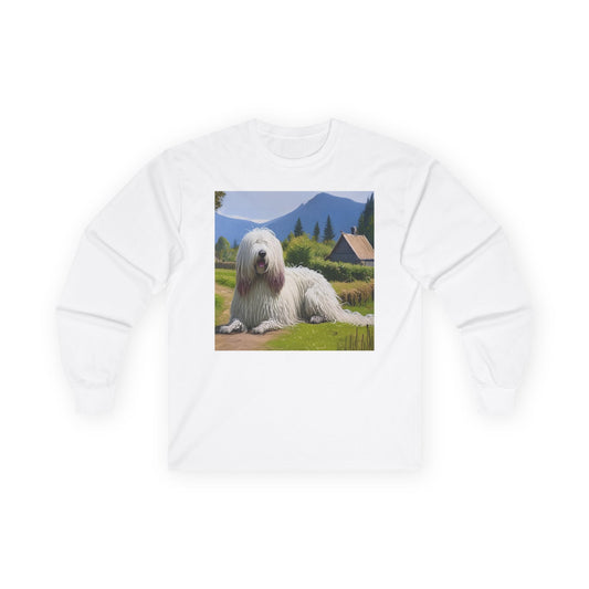 Hungarian Komondor Unisex Classic Cotton Long Sleeve Tee