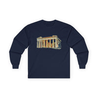 Parthenon Unisex Cotton Long Sleeve Tee