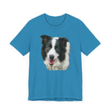 Border Collie #2 Unisex Jersey Short Sleeve Tee