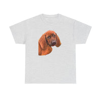 Redbone Coonhound Unisex Heavy Cotton Tee