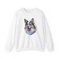 Alaskan Klee Kai Unisex 50/50 Crewneck Sweatshirt