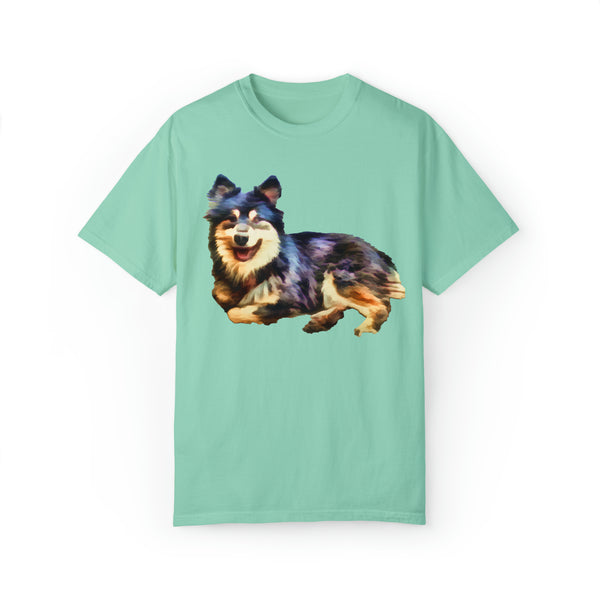 Finnish Lapphund Unisex Relaxed Fit Garment-Dyed T-shirt