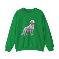 English Setter #2 - Unisex50/50  Crewneck Sweatshirt