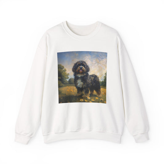 Russian Tsvetnaya Bolonka - Unisex 50/50 Crewneck Sweatshirt