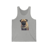 Pug - Unisex Jersey Tank