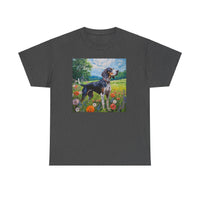 Bluetick Coonhound -- Unisex Heavy Cotton Tee