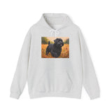 Black Russian Terrier Unisex 50/50 Hooded Sweatshirt