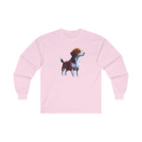 Drever Puppy - Unisex Classic Cotton Long Sleeve Tee