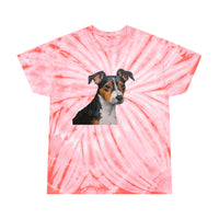 Teddy Roosevelt Terrier Tie-Dye Tee, Cyclone