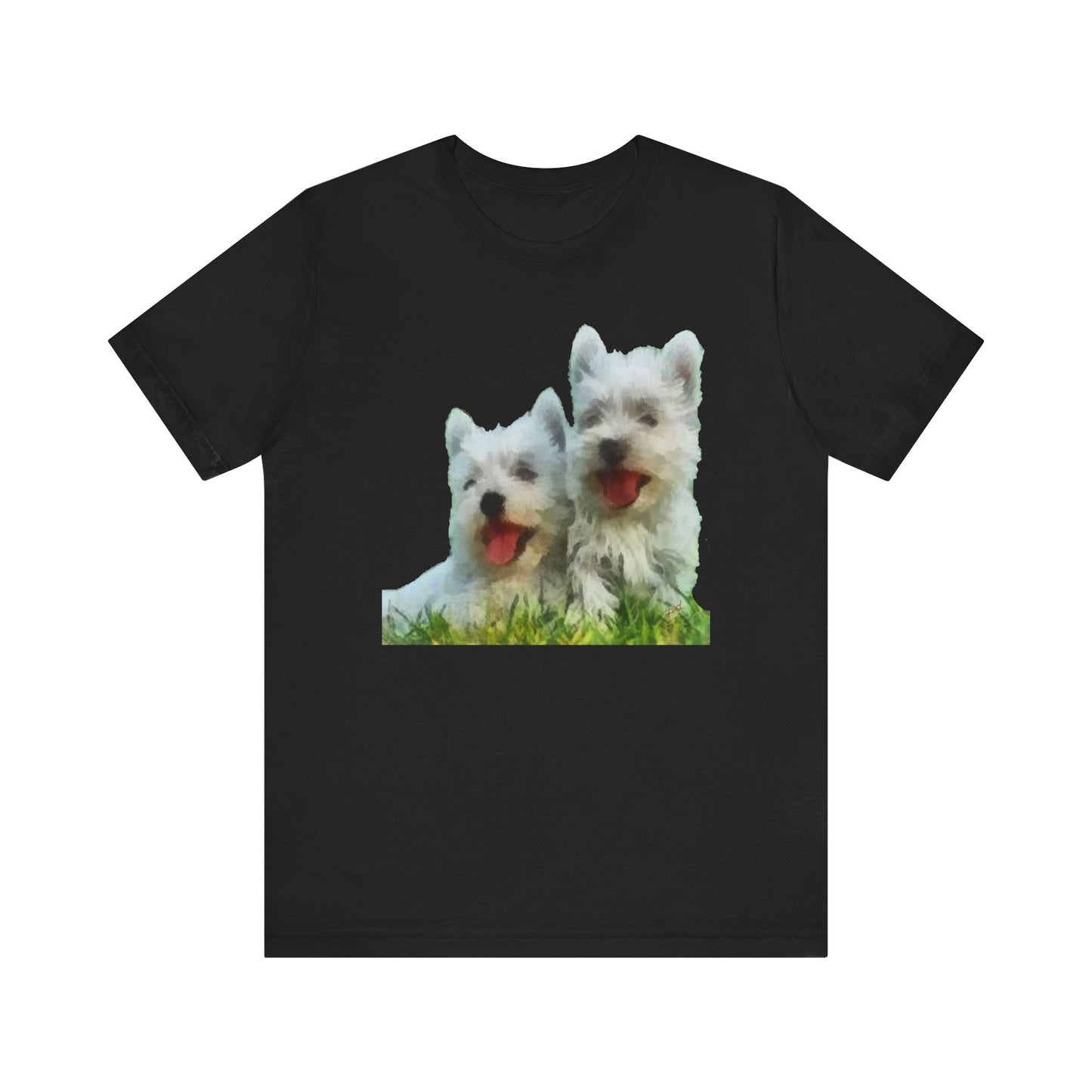West Highland Terrier - Westie - Unisex Jersey Short Sleeve Tee