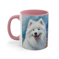 Samoyed 11oz Ceramic Accent Mug