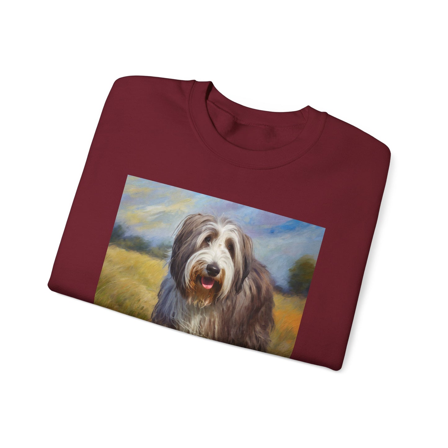 Bearded Collie Charm Crewneck Sweatshirt