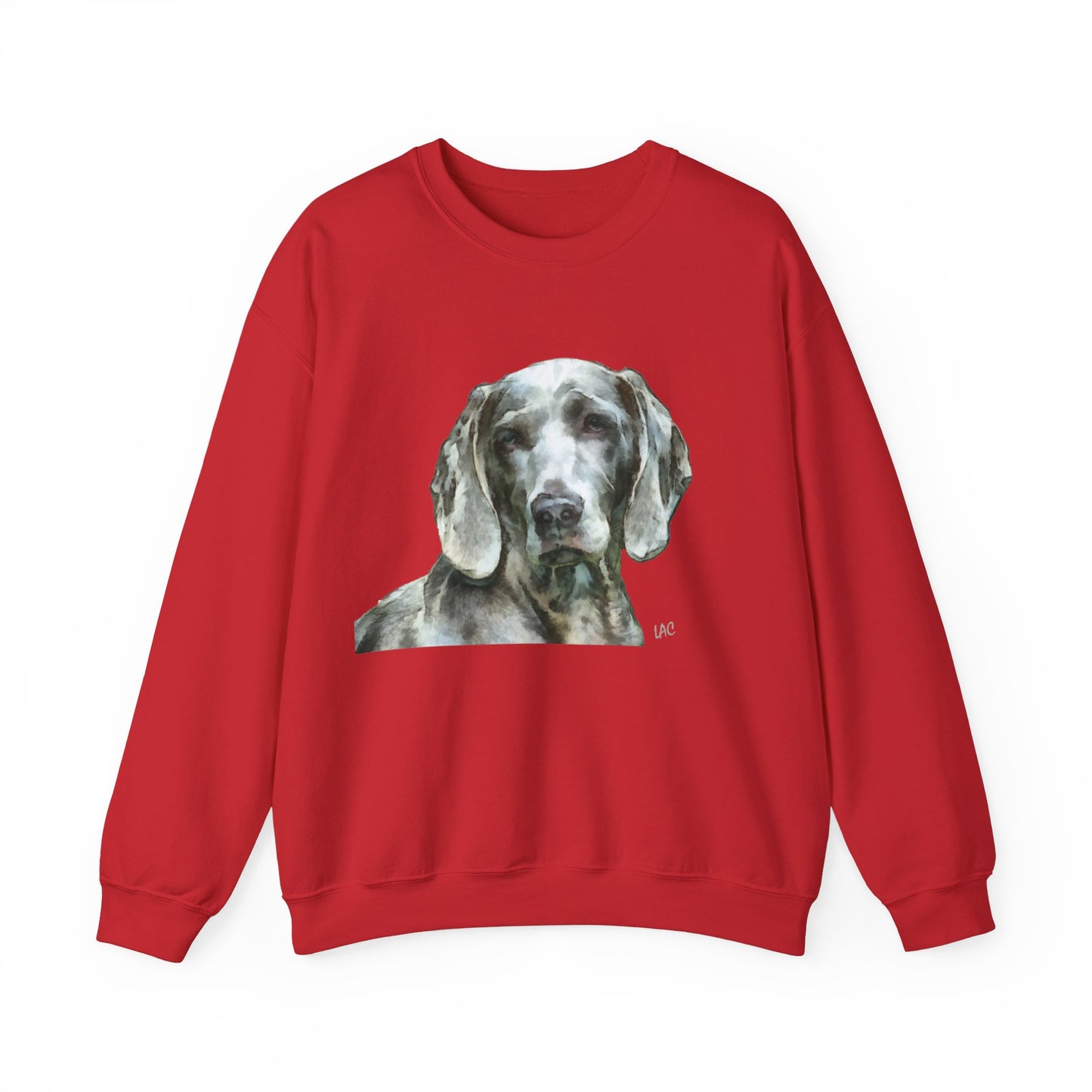 Weimaraner 'Grayson' Unisex 50/50 Crewneck Sweatshirt