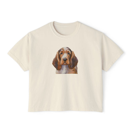 Basset Fauve de Bretagne Women's Oversized Boxy Tee