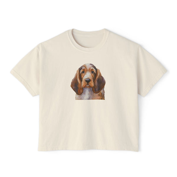 Basset Fauve de Bretagne Women's Oversized Boxy Tee