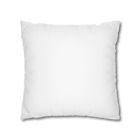 Spun Polyester Square Pillowcase