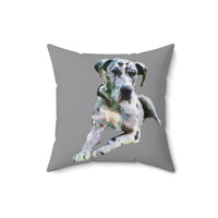 Harlequin Great Dane 'Leonid' Spun Polyester Throw Pillow