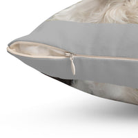 French Spaniel Spun Polyester Throw Pillow