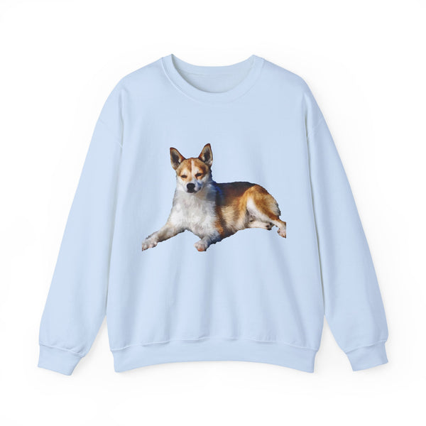 Norwegian Lundehund Unisex 50/50 Crewneck Sweatshirt by DoggyLips™