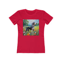 Bluetick Coonhound Women's Slim Fit Tee