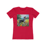 Bluetick Coonhound Women's Slim Fit Tee