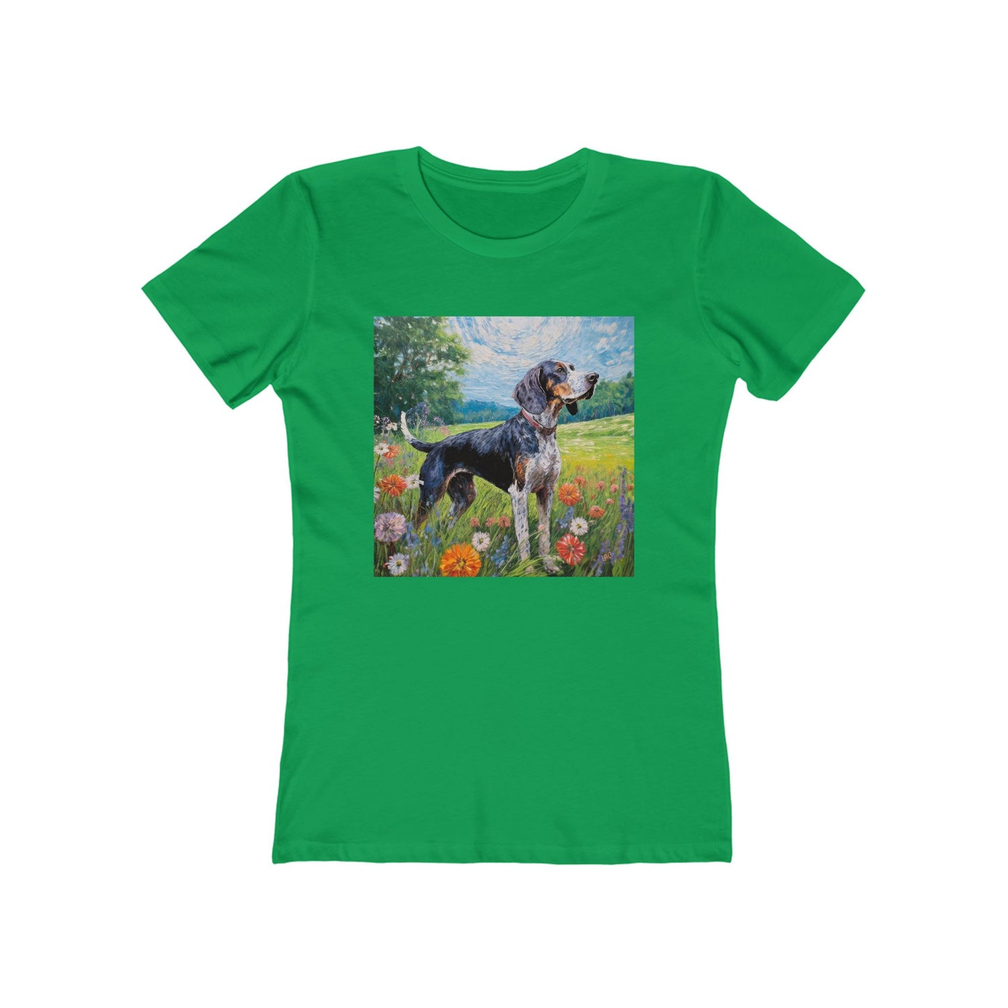 Bluetick Coonhound Women's Slim Fit Tee