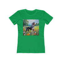 Bluetick Coonhound Women's Slim Fit Tee