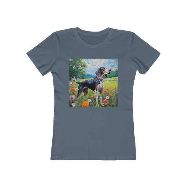 Bluetick Coonhound Women's Slim Fit Tee